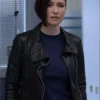 Supergirl Chyler Leigh Leather Black Jacket