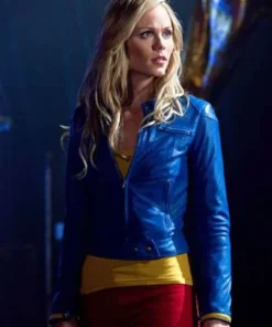 Supergirl Melissa Benoist Blue Jacket