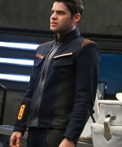 Supergirl S05 Jeremy Jordan Blue Jacket