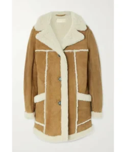 Superman And Lois Shearling Fur Lana Lang Coat