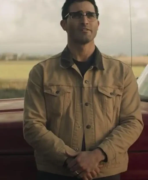 Superman And Lois Tyler Hoechlin Brown Cotton Jacket