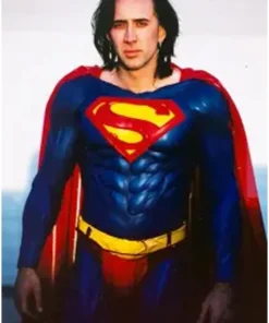 Superman Nicolas Cage Full Blue Suit
