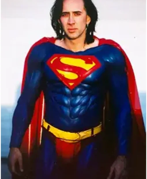 Superman Nicolas Cage Full Blue Suit