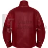 Shop Now Superman Smallville Maroon Real Leather Jacket