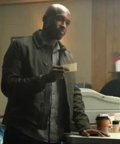 Superman and Lois Captain Luthor Cotton Black Jacket