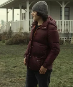 Superman and Lois Jordan Kent Hooded Collar Jacket