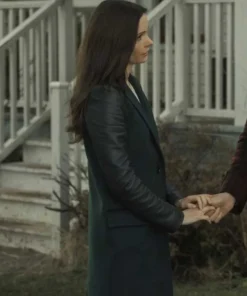 Superman and Lois Lane Leather Coat