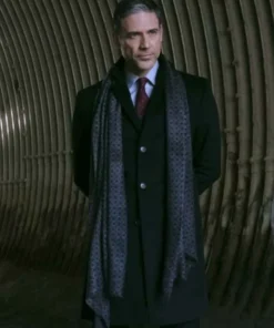 Superman and Lois Morgan Edge Black Dinner Wool Coat