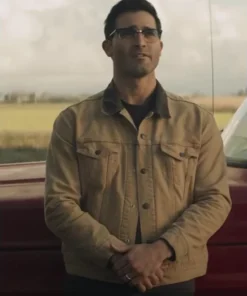 Superman and Lois Tyler Hoechlin Cotton Brown Jacket