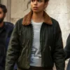 Suspicion S01 Georgina Campbell Fur Collar Jacket