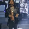 Swae Lee Leather Black Jacket