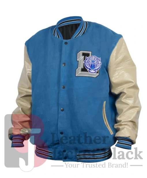 Shop Now TV Series 13 Reasons Why Liberty High Tigers Baseball Bomber Jacket