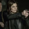 TV Series Absentia S03 Emily Byrne Stana Katic Black Jacket