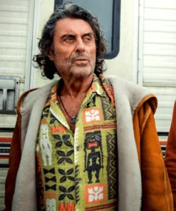 TV Series American Gods S03 Mr. Wednesday Leather Jacket