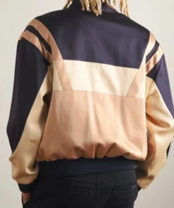 TV Series The Equalizer S03 Queen Latifah – Robyn McCall Color Block Bomber Jacket