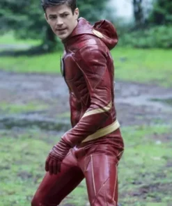 TV Series The Flash Season 4 Barry Allen Red Jacket