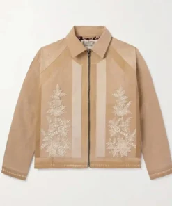 Tamia Cooper TV-Series All American Season 06 Bre-Z Beige Embellished Jacket For Sale