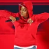 Taraji P. Henson 2024 BET Awards Red Pullover Hoodie