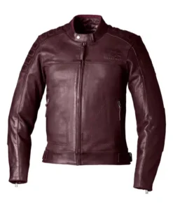 Taylor J RST Iom Tt Brandish 2 Ce Brown Biker Leather Jacket