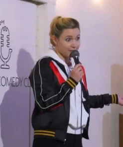 Taylor Tomlinson Grand Comedy Club Black Bomber Jacket