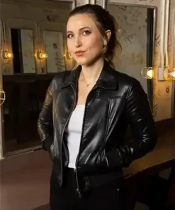 Taylor Tomlinson Have It All Tour Leather Black Jacket