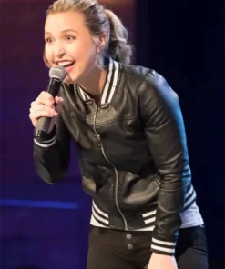 Taylor Tomlinson The Comedy Lineup Bomber Leather Jacket