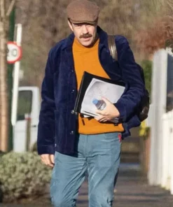 Ted Lasso Jason Sudeikis Purple Jacket