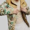 Ted Lasso S02 Richard Montlaur Camo Parachute Jacket