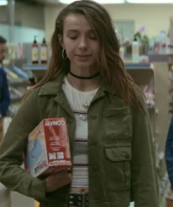 Teenage Bounty Hunters Blair Wesley Green Jacket