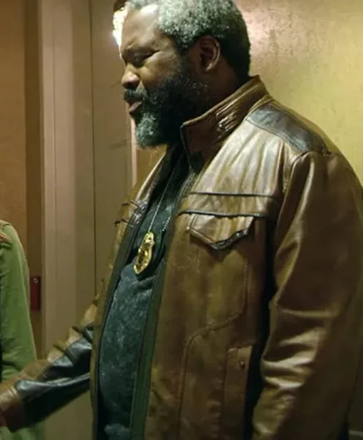 Teenage Bounty Hunters Jenkins Brown Leather Jacket