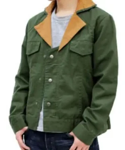 Tekkadan Unisex Denim Green Jacket