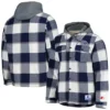 Tennessee Titans Veda Roob Plaid Hooded Jacket