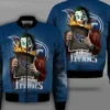 Tennessee Titans Vintage Bomber Jacket For Sale