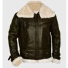 Terry Army B-3 Shearling Leather Aviator Jacket