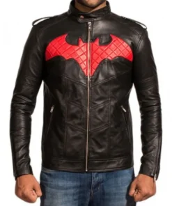 Terry McGinnis Batman Beyond Black Leather Jacket