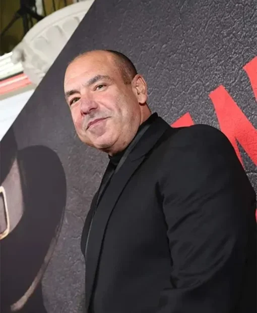 Thanksgiving 2023 Rick Hoffman Black Blazer