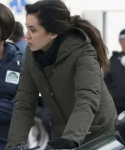 Mozhan Marnò The Blacklist Samar Navabi Green Jacket