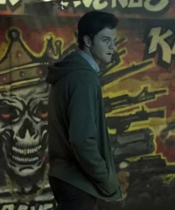 The Boys Hughie Campbell Cotton Grey Hoodie