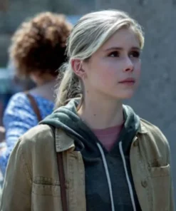 The Boys S02 Annie January Camel Brown Jacket