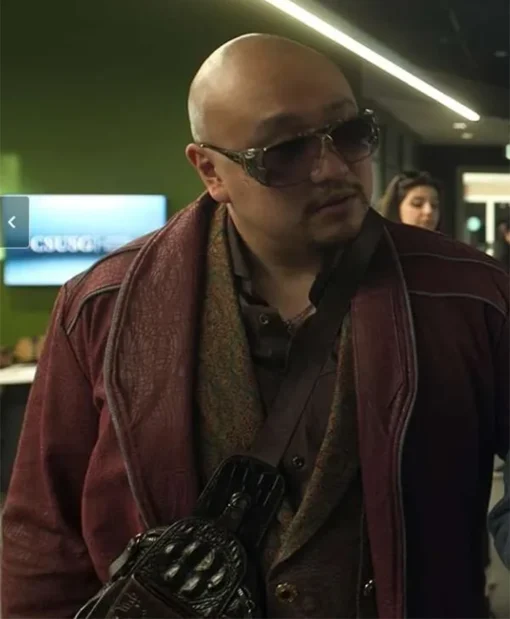 The Brothers Sun 2024 S01 Blood Boots Leather Jacket