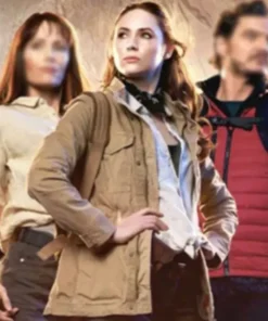 The Bubble Carol Cobb Brown Cotton Jacket