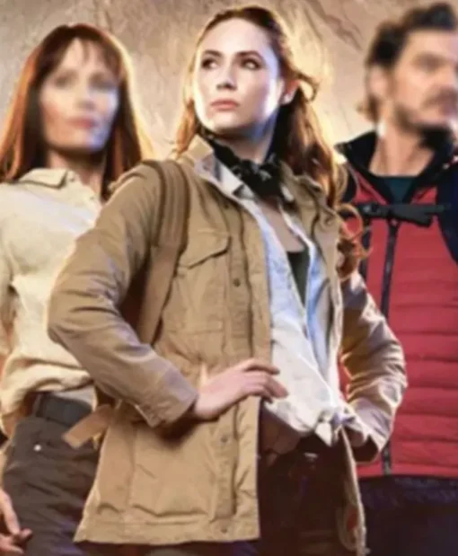 The Bubble Carol Cobb Brown Cotton Jacket