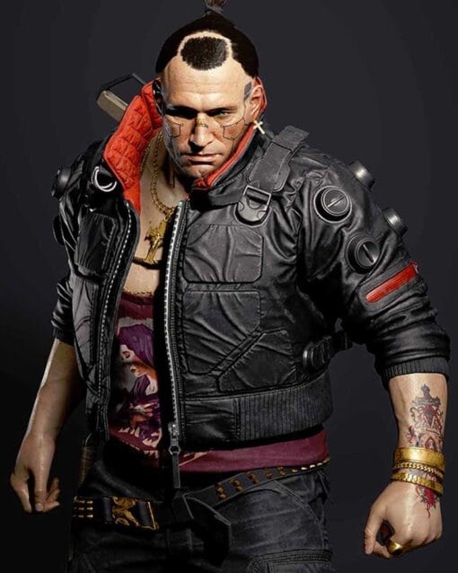 The-Cyberpunk-2077-Jackie-Welles-Black-Jacket-Front