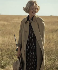 The Dig Edith Pretty Lapel Style Collar Coat