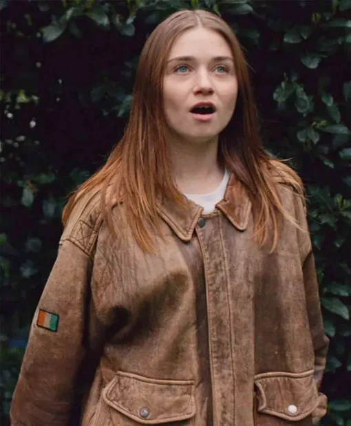 The End of the Fucking World Alyssa Brown Leather Jacket