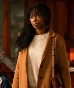 The Equalizer 2021 Aliya Ekuban Wool-Blend Coat