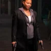 The Equalizer 2021 Queen Latifah Wool-Blend Coat
