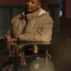 The Equalizer Season 03 Queen Latifah Beige Parka Jacket