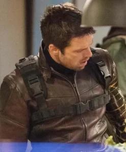 The Falcon And The Winter Soldier Bucky Barnes Brown Jacket