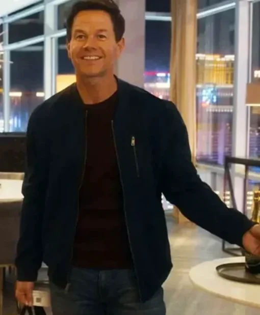 The Family Plan Mark Wahlberg Bomber Jacket